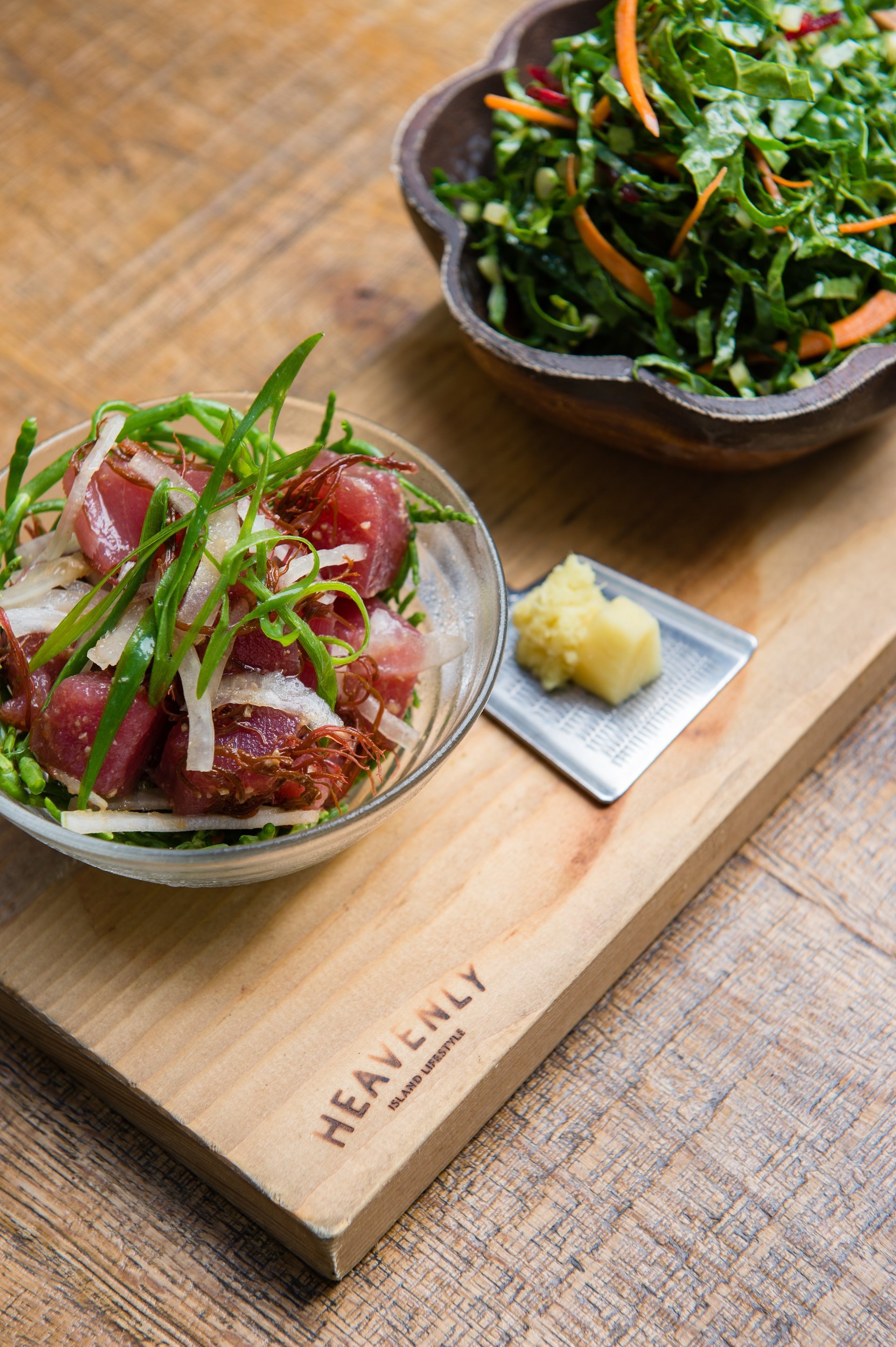 2 drinks, tip, tax) local avocado guacamole organic mushroom